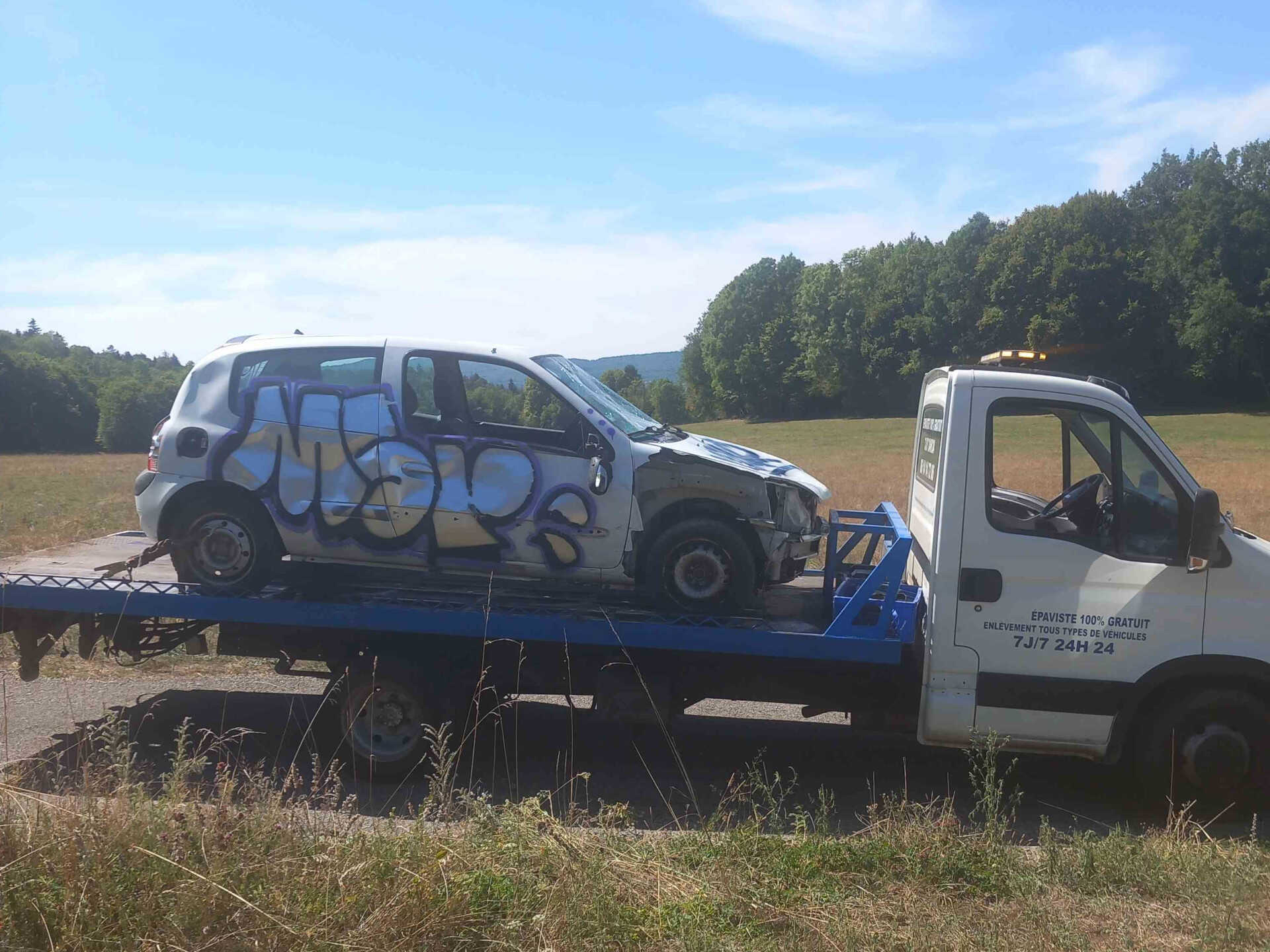 enlèvement épave